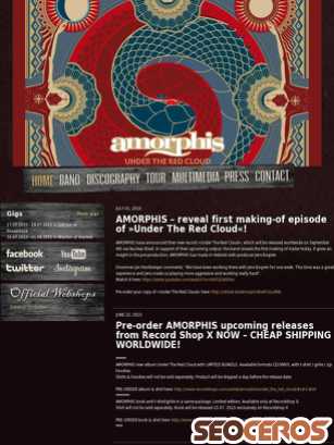 amorphis.net tablet preview