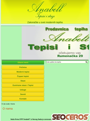 anabelltepisi.com tablet previzualizare