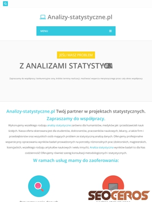 analizy-statystyczne.pl tablet förhandsvisning