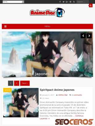 animestar.org tablet előnézeti kép