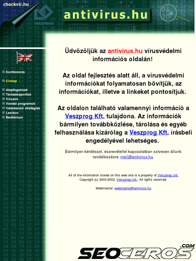 antivirus.hu tablet Vista previa