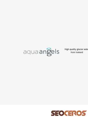 aqua-angels.com tablet preview