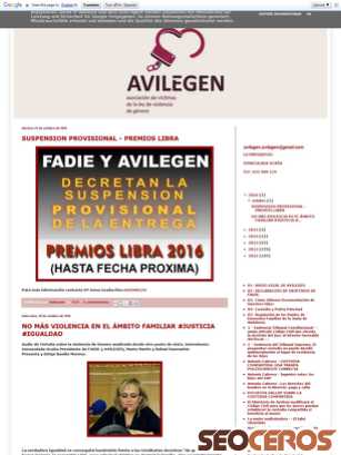 asociacion-avilegen.blogspot.com tablet náhled obrázku