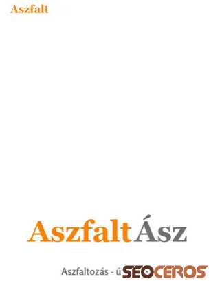 aszfaltasz.hu tablet preview