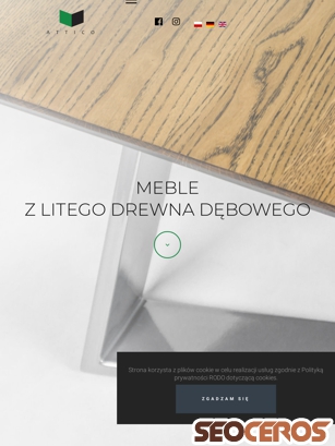 attico.pl tablet obraz podglądowy