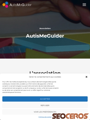 autismeguider.fr tablet förhandsvisning