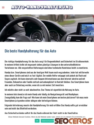 auto-handyhalterung.com tablet náhled obrázku