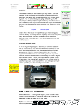 auto-plate.co.uk tablet náhľad obrázku