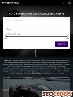 autoleasingcar.com tablet förhandsvisning