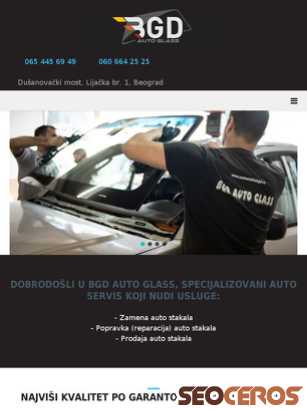 autostaklabgd.rs tablet Vorschau