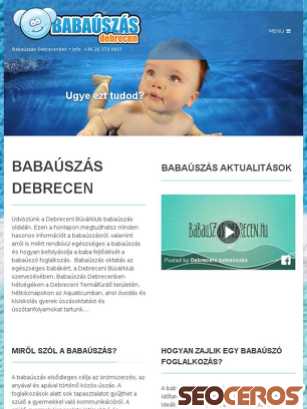 babauszas-debrecen.hu tablet förhandsvisning