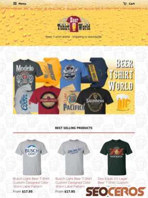 beertshirtworld.com tablet preview