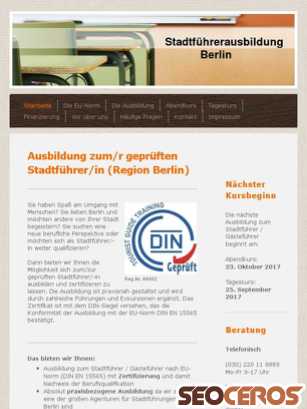 berlin-seminar.de tablet Vorschau