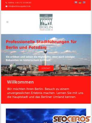 berlin-tour-guide24.de tablet previzualizare