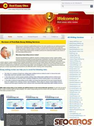 best-essay-sites.com tablet Vista previa