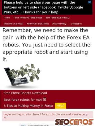 best-forex-trading-robots.com/EN/AQUA-Forex-Trading tablet prikaz slike