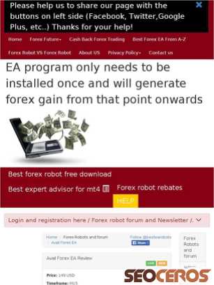 bestearobots.com/EN/Avail-Forex-EA tablet preview