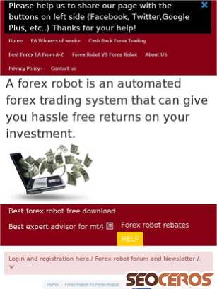 bestearobots.com/EN/Forex-Robot-VS-Forex-Robot tablet előnézeti kép