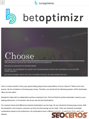 betoptimizr.com tablet Vorschau