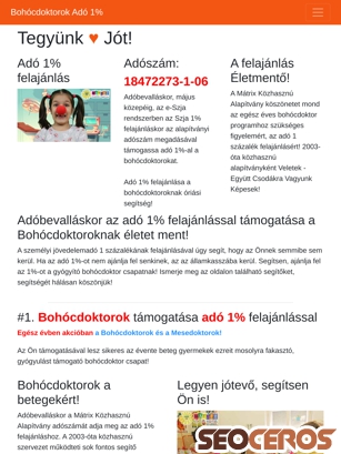 bevallom.hu/ado-1-szazalek-bohocdoktor tablet Vorschau