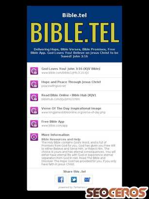 bible.tel tablet förhandsvisning
