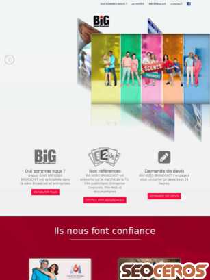 bigvideo.fr tablet náhled obrázku
