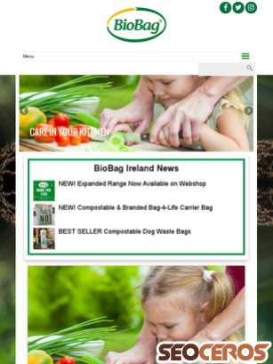 biobag.ie tablet preview