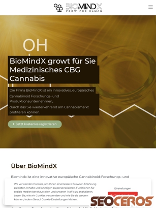 biomindx.de tablet obraz podglądowy