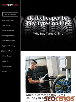 blackboots.co.uk/portfolio-item/buying-tyres-online tablet náhľad obrázku
