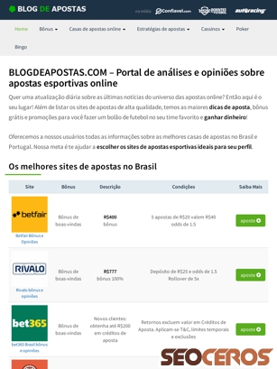 blogdeapostas.com tablet preview