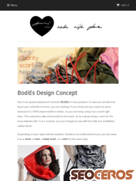 bodiesdesign.com tablet náhled obrázku