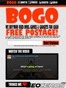 bogo.co.uk tablet előnézeti kép
