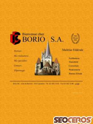 borio.ch tablet előnézeti kép