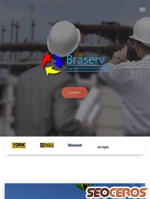 braserv.com.br tablet vista previa