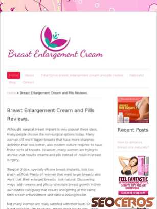 breastenlargementcream.net tablet förhandsvisning