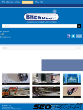 brendeck.co.uk tablet Vista previa