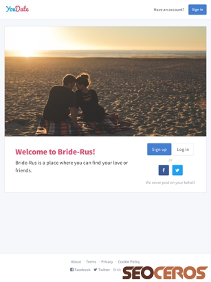 bride-rus.com tablet náhled obrázku