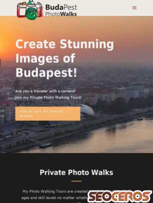 budapestphotowalks.com tablet előnézeti kép