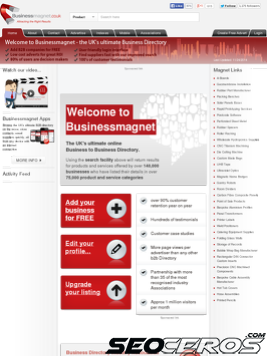 businessmagnet.co.uk tablet náhled obrázku