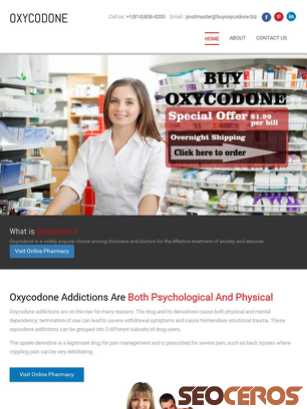 buyoxycodone.biz tablet förhandsvisning