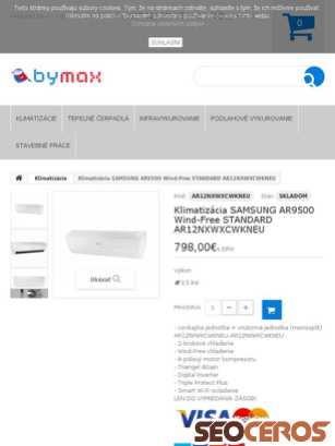 bymax.sk/klimatizacie/52-klimatizacia-samsung-ar9500-wind-free-standard-ar12nxwxcwkneu.html tablet náhled obrázku