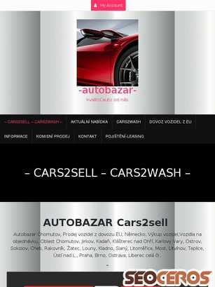 cars2sell.info tablet náhled obrázku