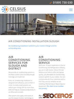 celsiusac.co.uk/air-conditioning-installation-slough {typen} forhåndsvisning