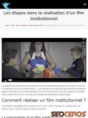 cgevasion.fr/etapes-realisation-dun-film-institutionnel tablet Vista previa