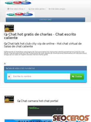 chathot.org tablet Vista previa