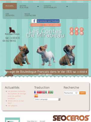 chiot-bouledogue-francais.com tablet prikaz slike