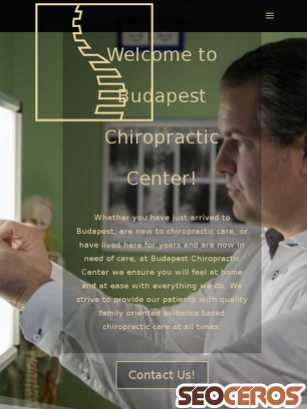 chiropractic.hu tablet náhled obrázku