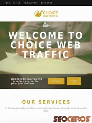 choicewebtraffic.com tablet preview