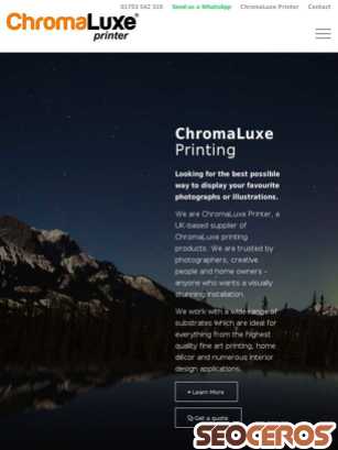 chromaluxeprinter.co.uk tablet anteprima