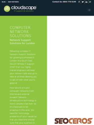 cloudscapeit.co.uk/computer-network-solutions-london tablet náhled obrázku